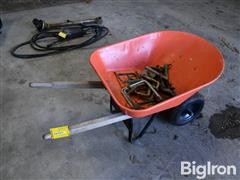 Wheel Barrel w/ U Bolts 