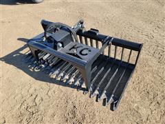 2023 Kit Containers Rock/Brush Grapple Skid Steer Attachment 