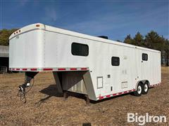 2000 Continental Cargo T/A Enclosed Snowmobile Trailer W/ Living Quarters 