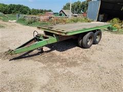 Pull Type T/A Flatbed Trailer 