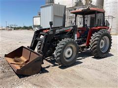 1992 AGCO-Allis 5670 MFWD Tractor W/Westendorf TA-26 Loader 