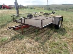 Homemade S/A Flatbed Trailer 