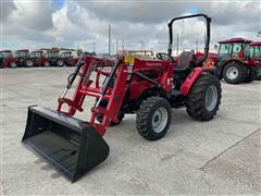 2022 Mahindra 2645 Compact Utility Tractor W/Loader 