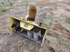 John Deere E2102 Snow Blower Attachment 