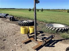 Homemade Tire Changer 