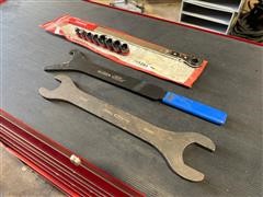 Snap-On / Blue Point Serpentine Belt Tool & Fan Clutch Wrenches 