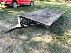 Shop Built Flatbed Trailer 