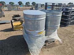 Behlen 2X2X4 Galvanized Oblong Water Tanks 