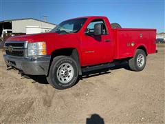 2013 Chevrolet Silverado 3500 HD 4x4 Utility Truck 