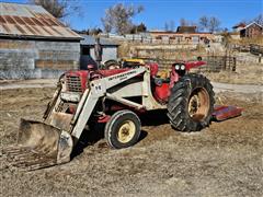 1969 International 656 2WD Tractor W/Loader 