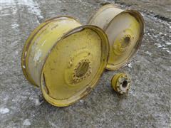 John Deere Dual Wheels & 1 Hub 