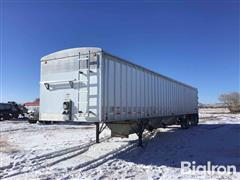 2016 Cornhusker Hopper Bottom T/A Spread Axle Grain Trailer W/Calcium Tanks 