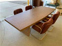 Office Table & Chairs 