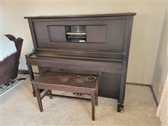 Chase-Hackley Exceltone Player Piano 