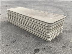 Core-a-Gator Commercial Rectangular Multipurpose Plastic Folding Tables 