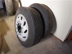 Falken 255/70R22.5 Tires & Rims 