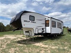 2014 Cherokee Forest River Wolf Pack T/A Travel Trailer W/Toy Hauler 