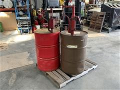 Opaco Oil Pumps & Barrels 