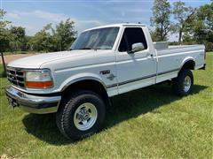 1996 Ford F250 4x4 Pickup W/Diesel 