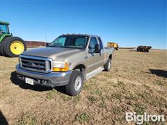 2000 Ford F250 Super Duty 4x4 Extended Cab Pickup 