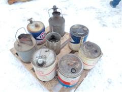 Vintage Oil Cans 