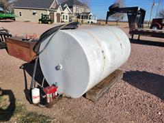 500-Gallon Fuel Tank W/Pump 