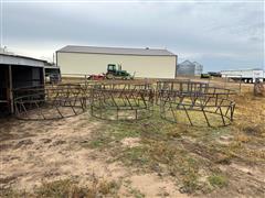 Steel Ring Livestock Bale Feeders 