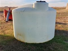 1500-Gallon Poly Tank 