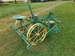 John Deere Horse Drawn 2 Row Planter 