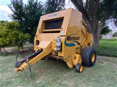 2005 Vermeer 605M Round Baler 