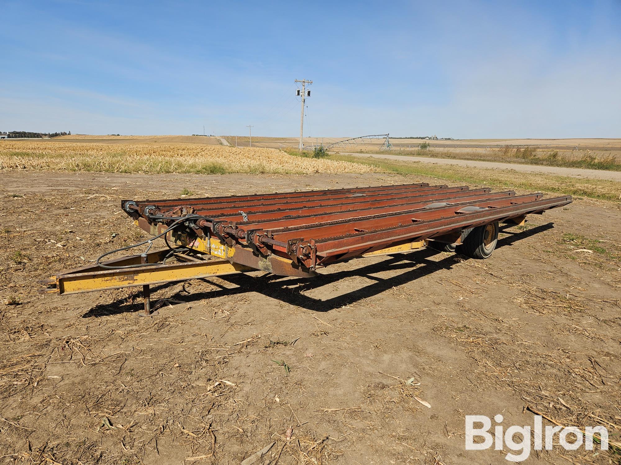 McKee 12' Stack Mover Hay Trailer 