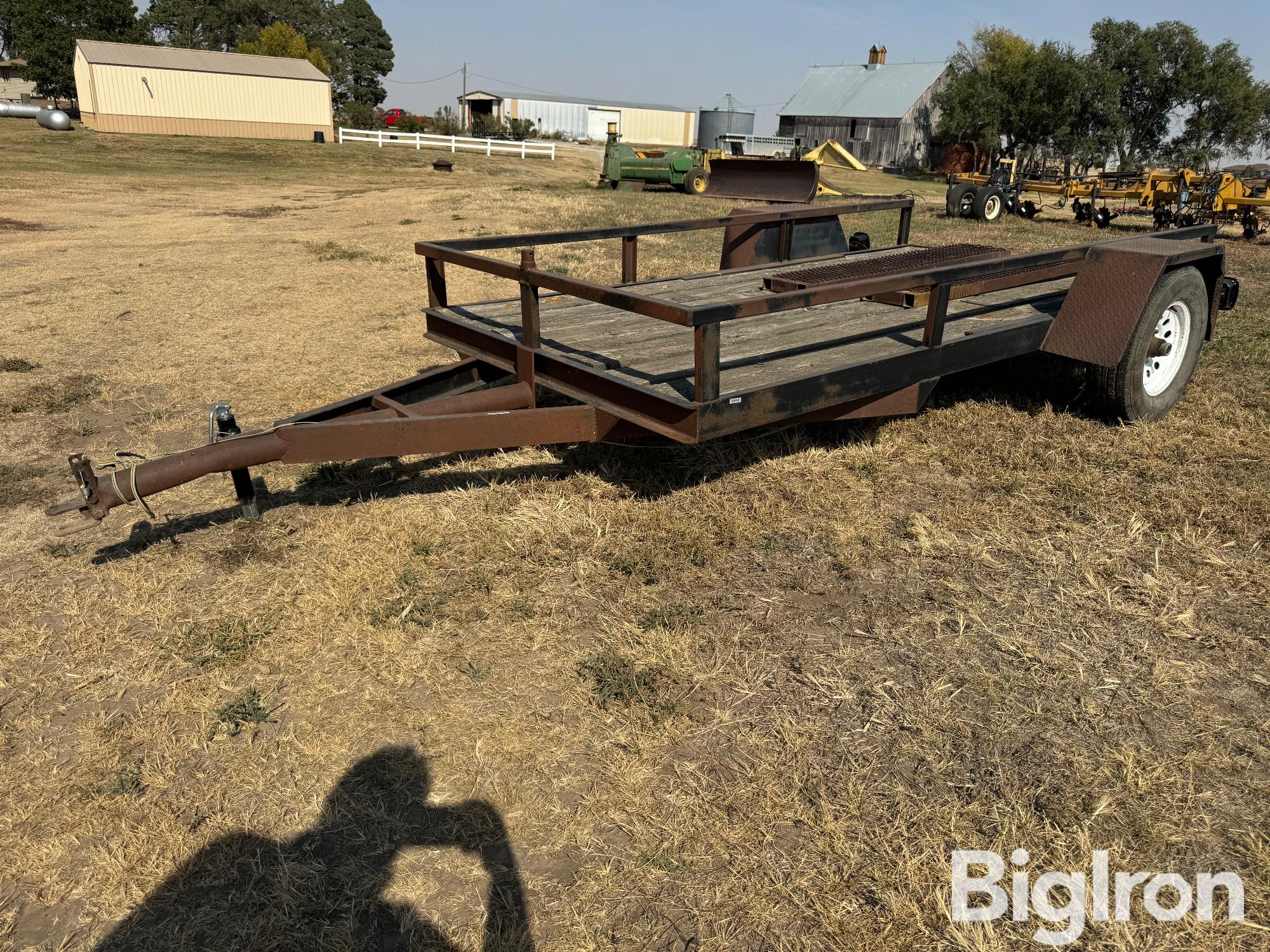 Shop Built 12'x6 1/2' S/A Utility Trailer 