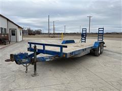 2016 Anderson T/A Flatbed Trailer 