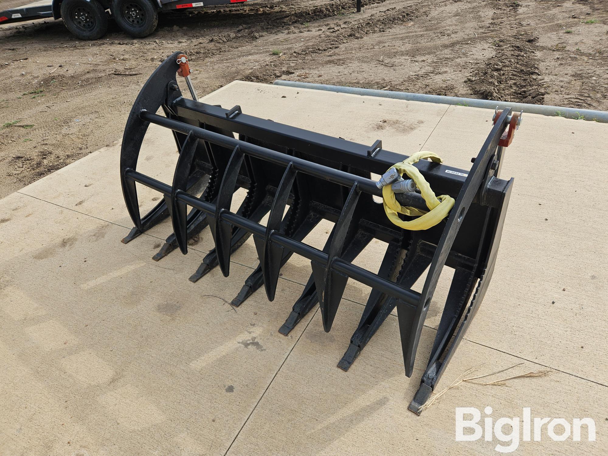 2024 Mid-State Brush Grapple Skid Steer Attachment 