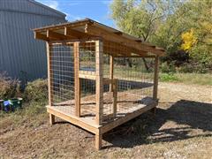 Homemade Dog Kennel 