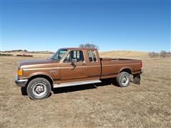 1988 Ford F250XL 4x4 Extended Cab Pickup 