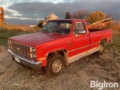 1984 Chevrolet Silverado 4WD Pickup 