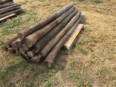 Wooden Fence Posts 