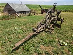 Inland Antique Pull Type Road Grader 