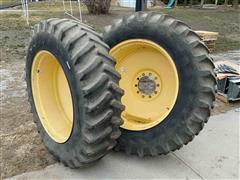 Firestone 18.4R42 Tractor Tires & Rims 