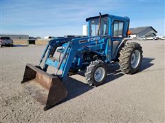 1990 Ford New Holland 2120 MFWD Tractor w/ Loader 