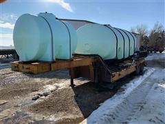 1965 Lacross 32’ T/A Nurse Tank Lowboy Trailer 