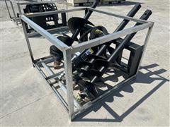 2022 Greatbear 3500Nm Skid Steer Auger Attachment 