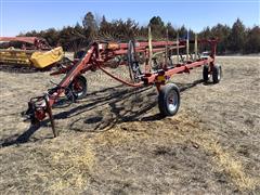 AGCO 4324 Pull Type 12 Wheel Hay Rake 