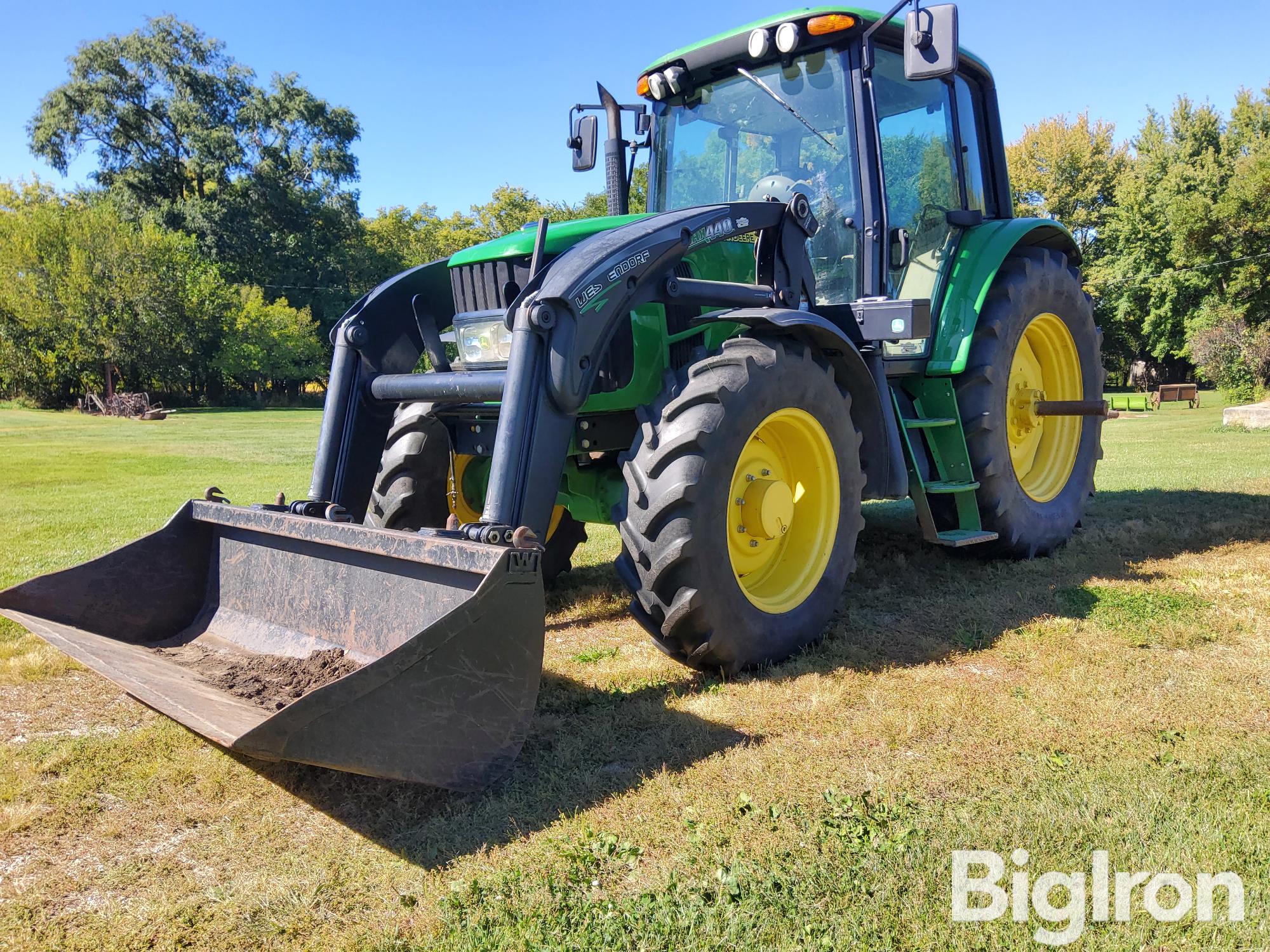 2011 John Deere 6430 Premium MFWD Tractor W/Loader 