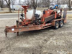 1996 DitchWitch JT920 Directional Boring Machine W/ T/A Trailer 