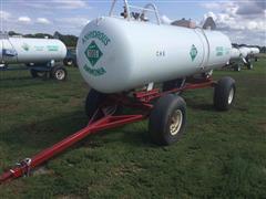 Heartland 1000-Gallon NH3 Tank W/Running Gear 