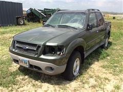 2001 Ford Explorer Sport Trac 4x4 Crew Cab Pickup 