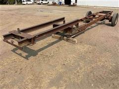 27’ S/A Gooseneck Trailer Frame/Chassis 