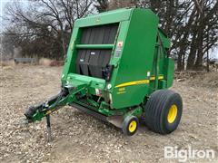 2014 John Deere 569 MegaWide Plus Round Baler 